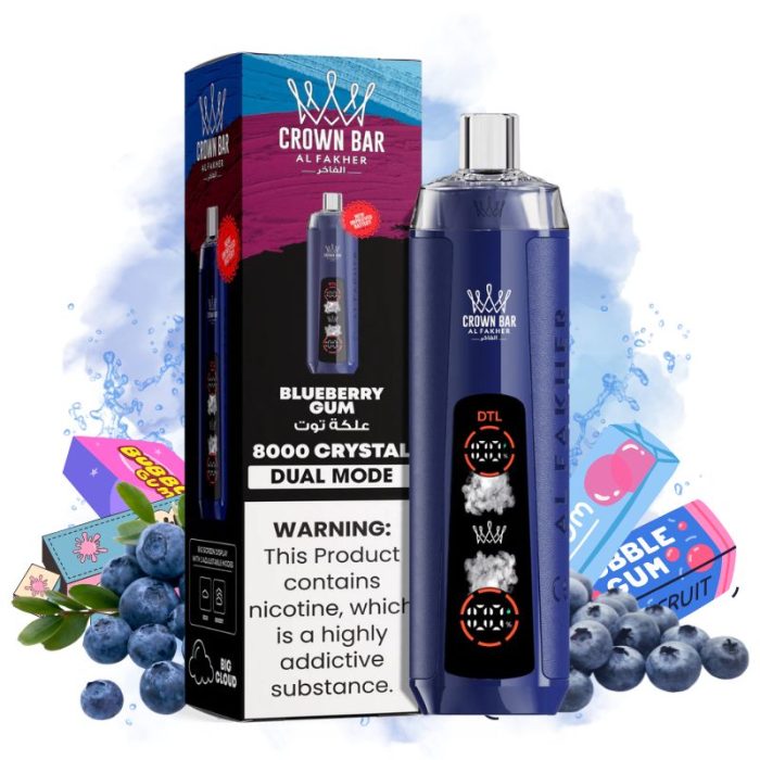 Al Fakher Blueberry Gum Vape 3 - Al Fakher Vape