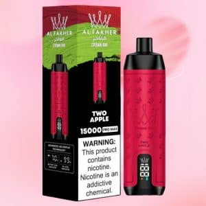 Al Fakher Crown Bar 15000 Two Apple 2 - Al Fakher Vapes